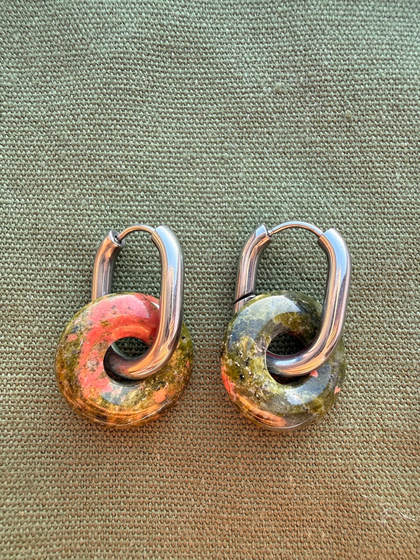 Stainless steel earrings - Pig&Beads