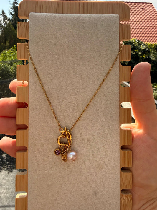 Stainless steel necklace - Pig&Beads
