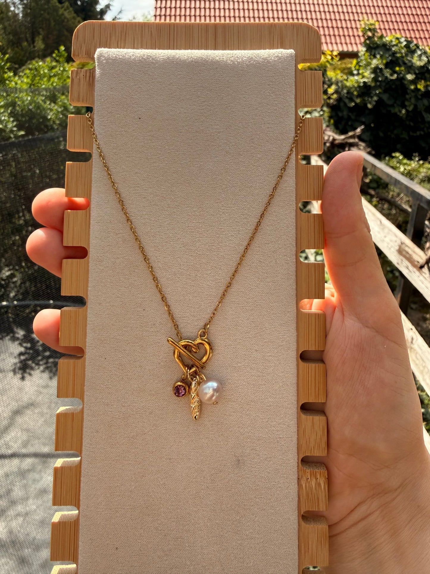 Stainless steel necklace - Pig&Beads