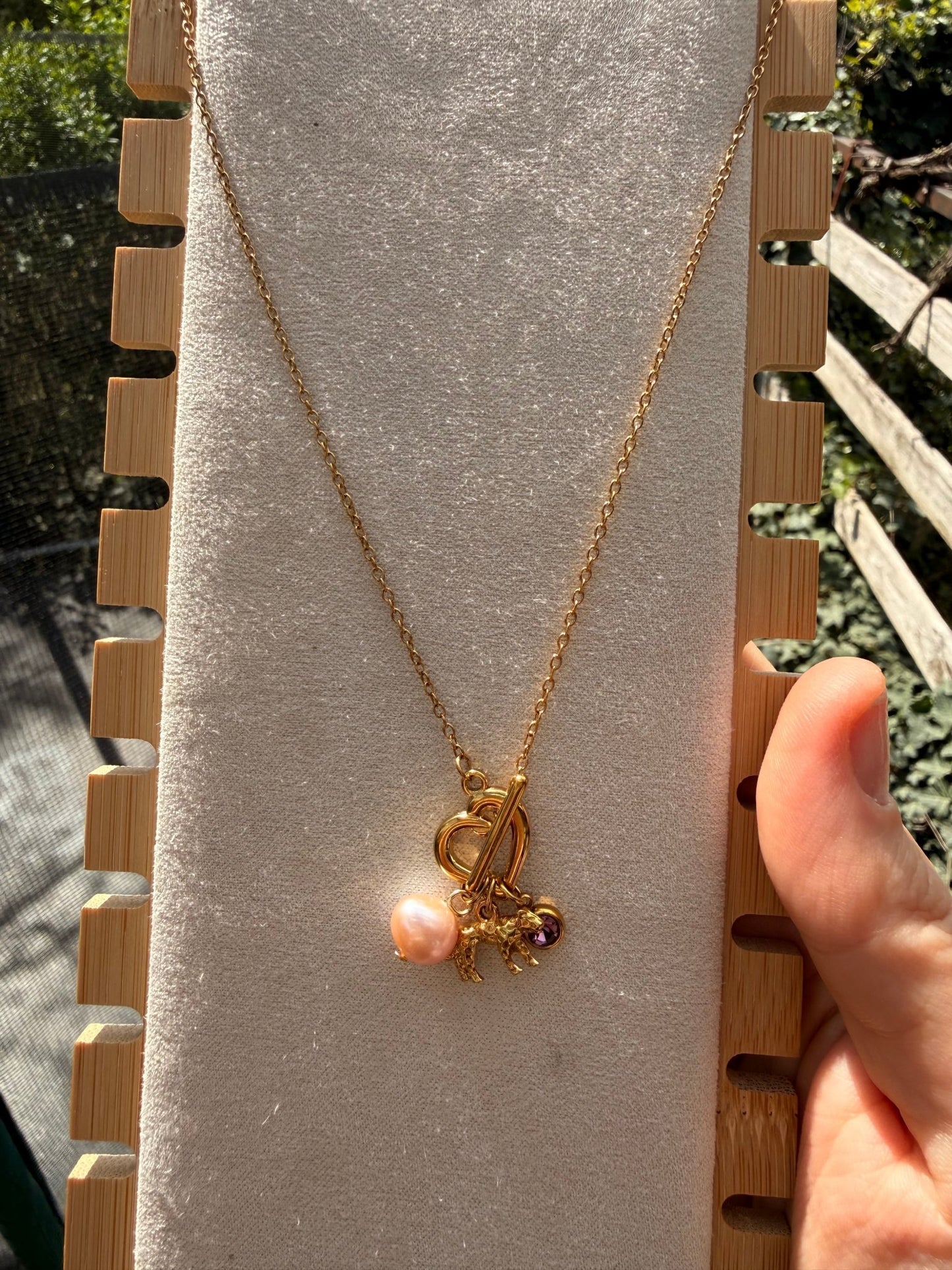 Stainless steel necklace - Pig&Beads