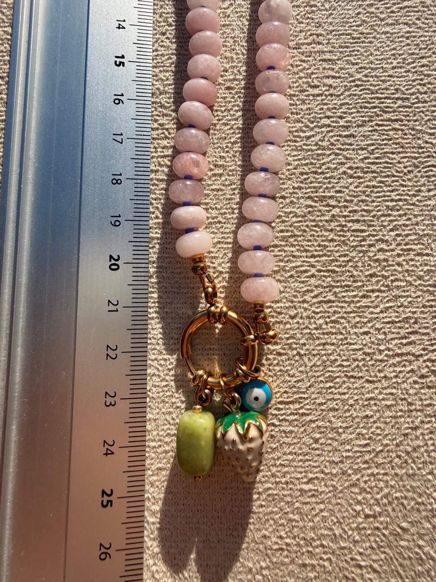 Stone necklace - Pig&Beads