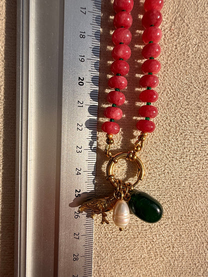Stone necklace Florence