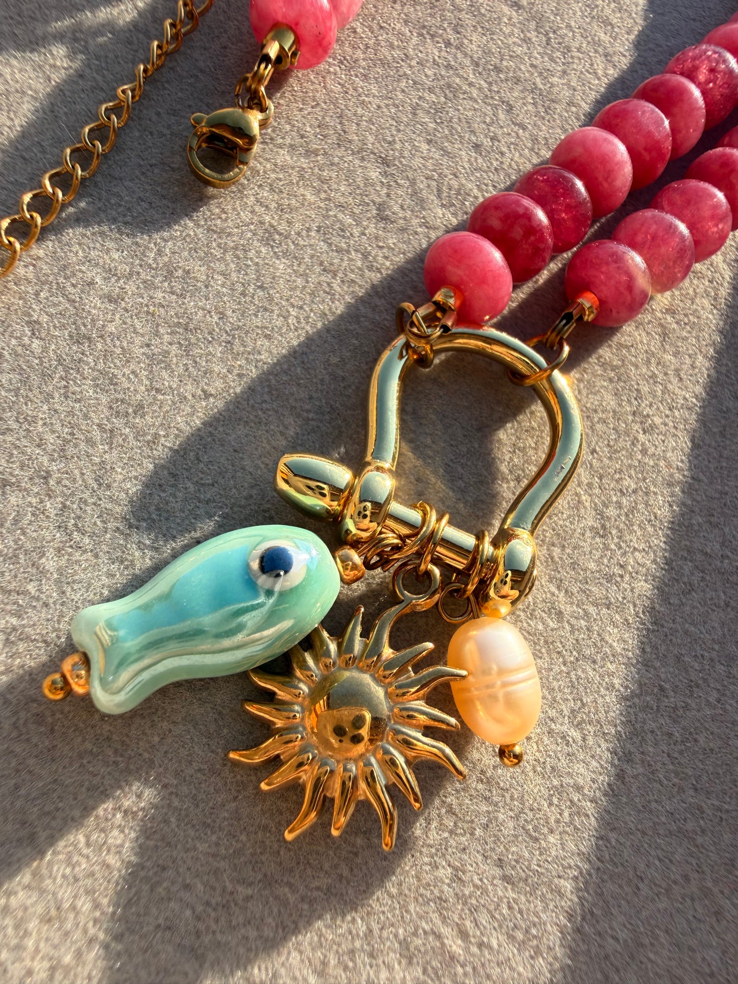 Stone necklace Margaret