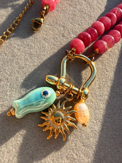 Stone necklace Margaret
