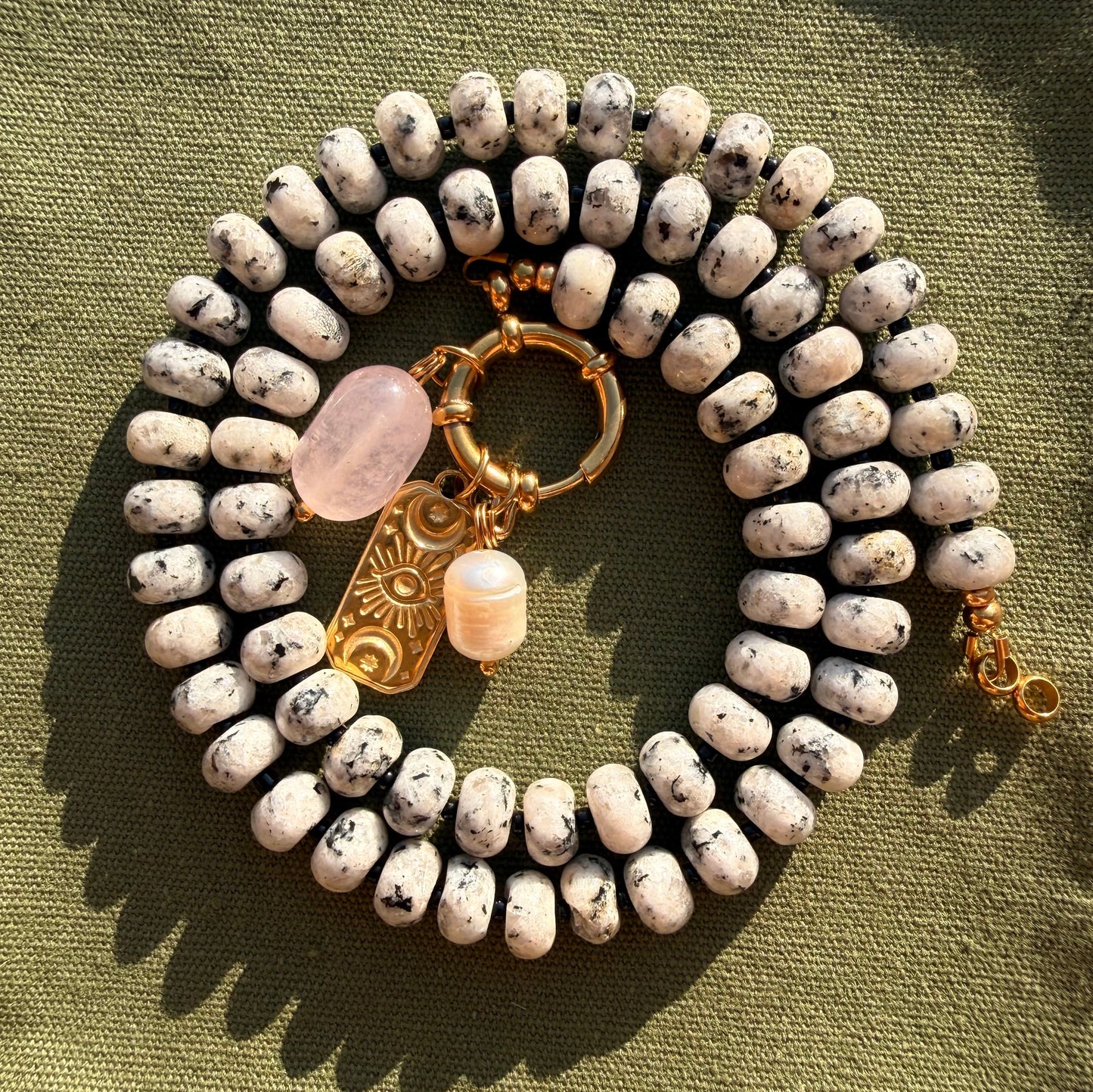 Stone necklace Claire