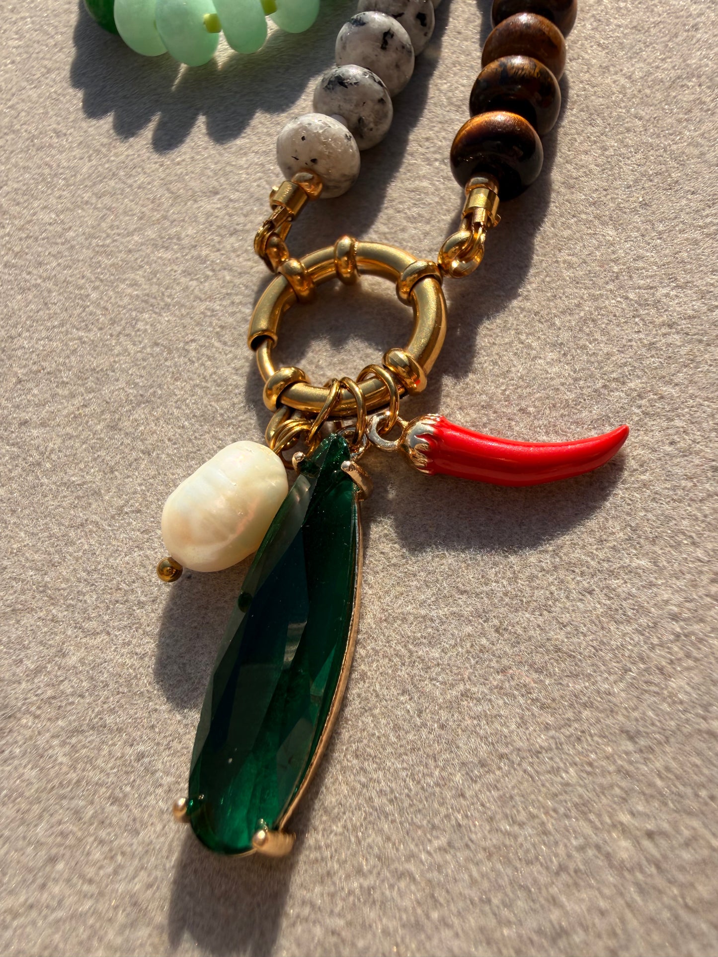 Stone necklace Lucy