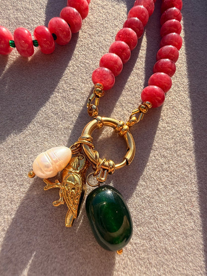 Stone necklace Florence