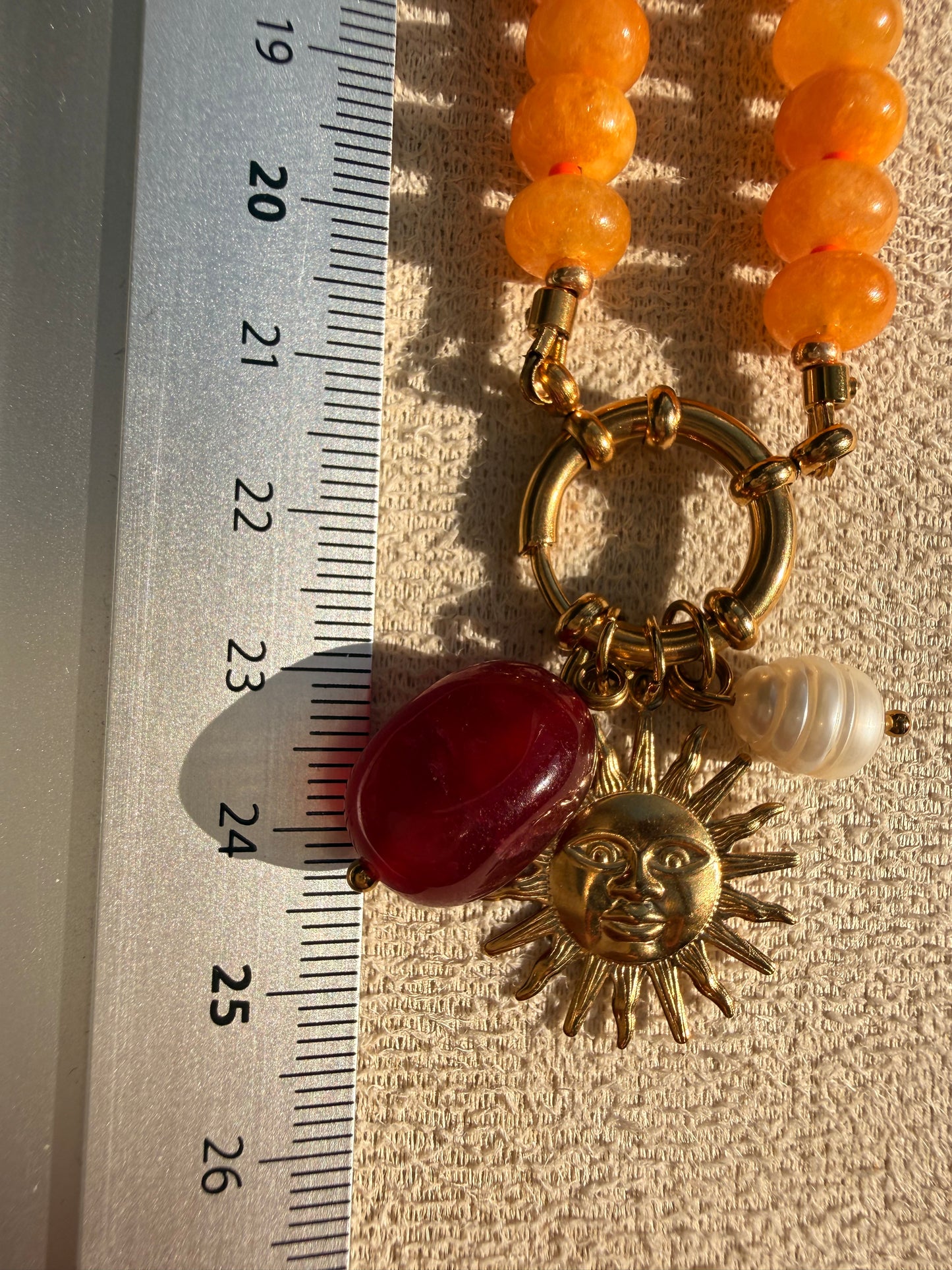 Stone necklace Stella