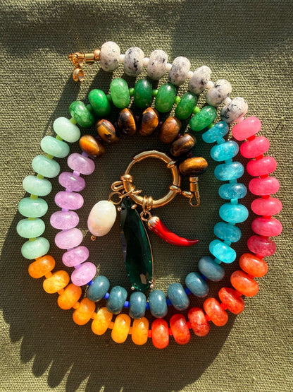 Stone necklace Lucy