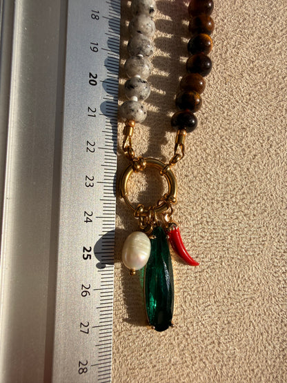 Stone necklace Lucy