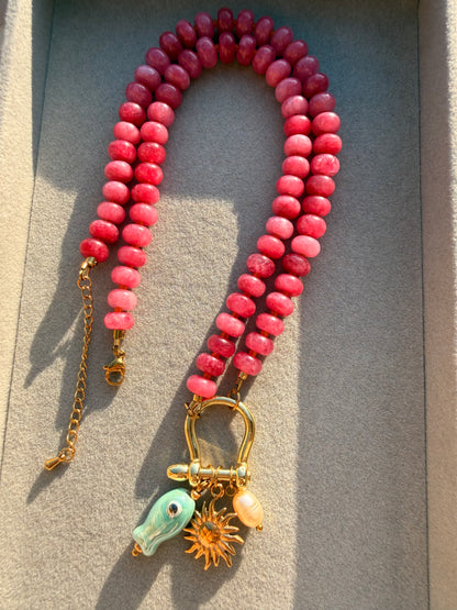 Stone necklace Margaret