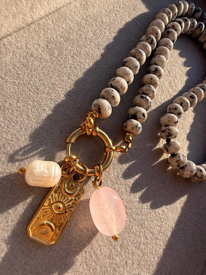 Stone necklace Claire