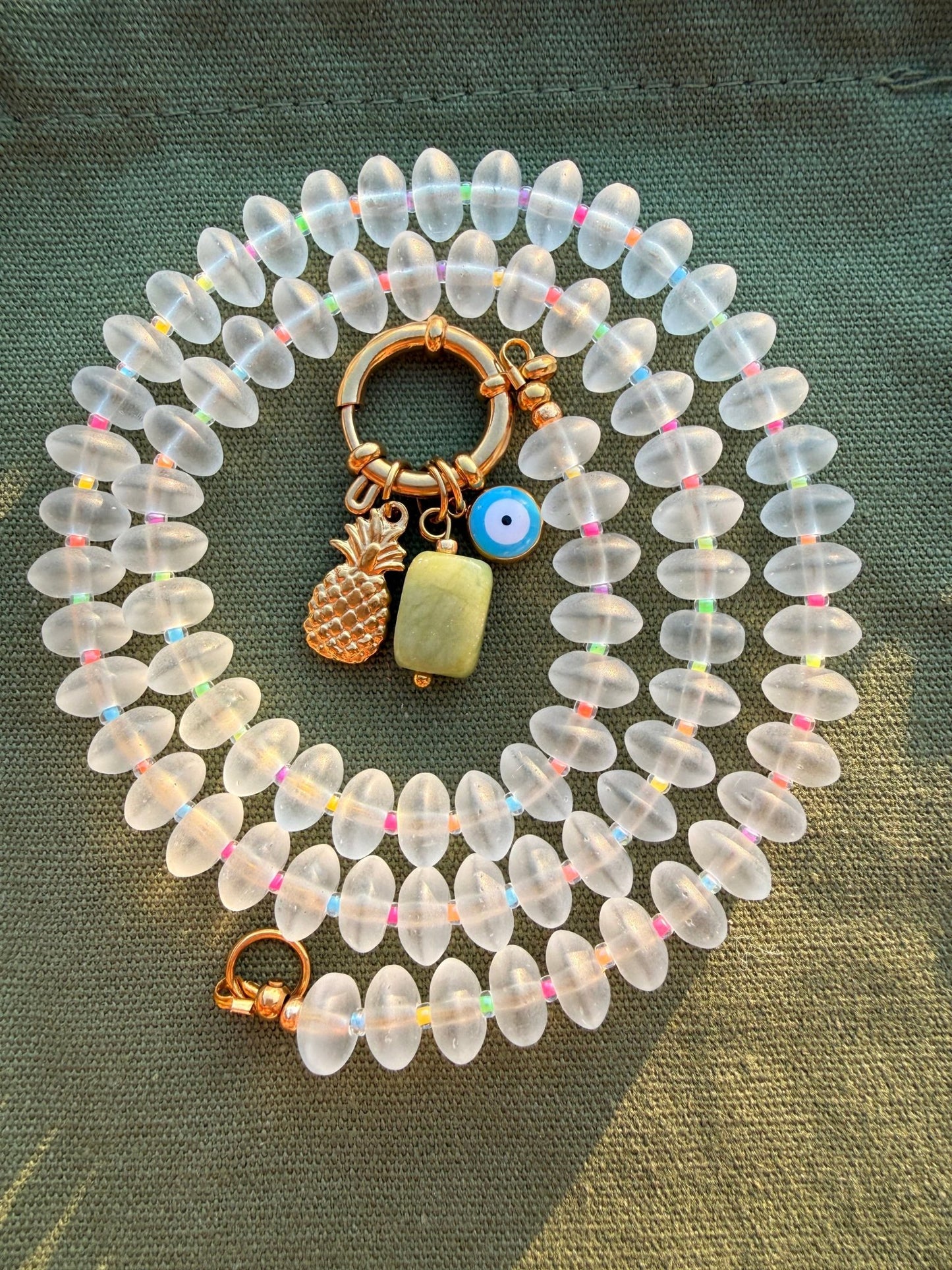 Glass necklace - Pig&Beads