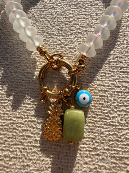 Glass necklace - Pig&Beads
