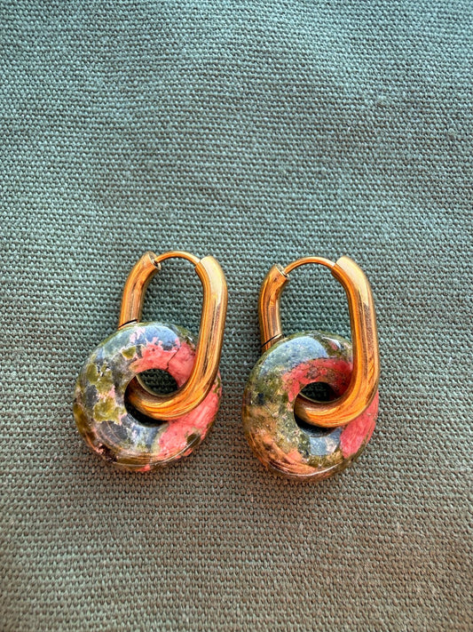 Stainless steel earrings - Pig&Beads