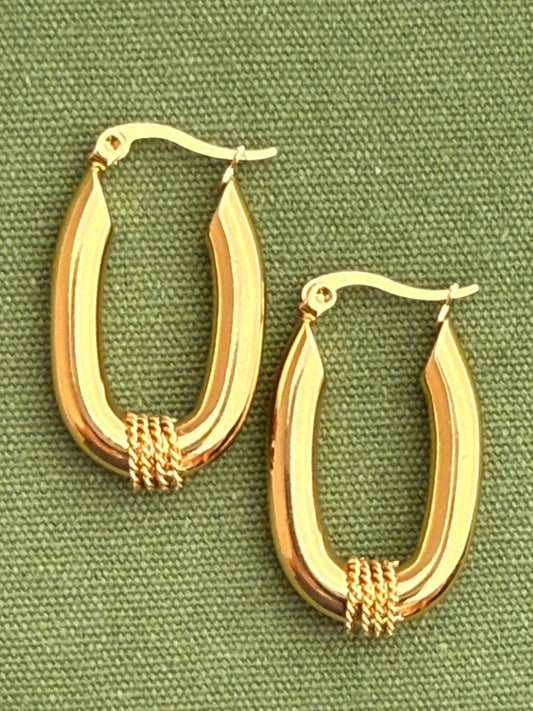 Stainless steel earrings - Pig&Beads