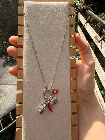 Stainless steel necklace - Pig&Beads
