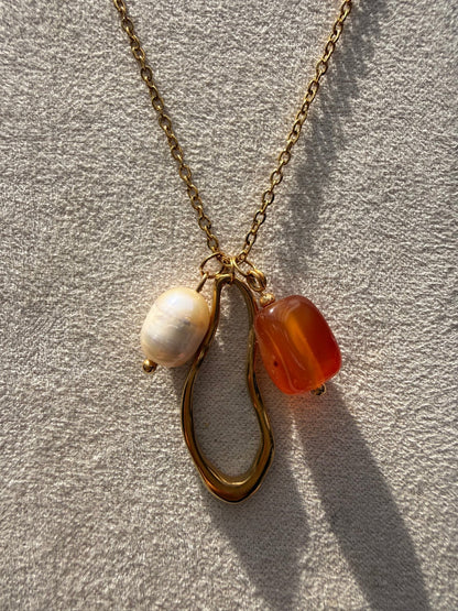 Stainless steel necklace - Pig&Beads