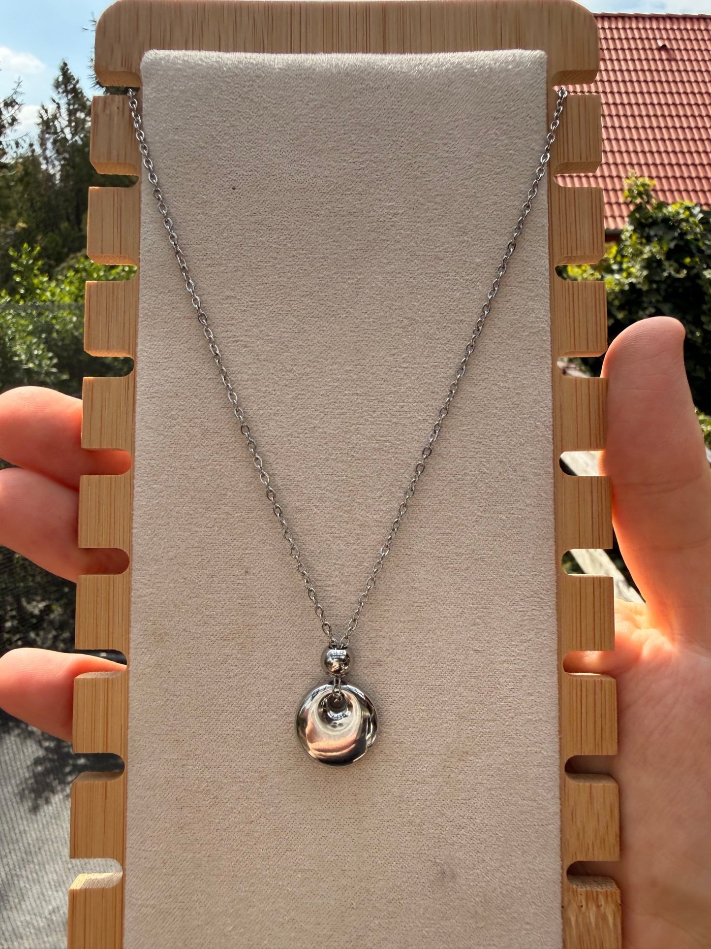 Stainless steel necklace - Pig&Beads