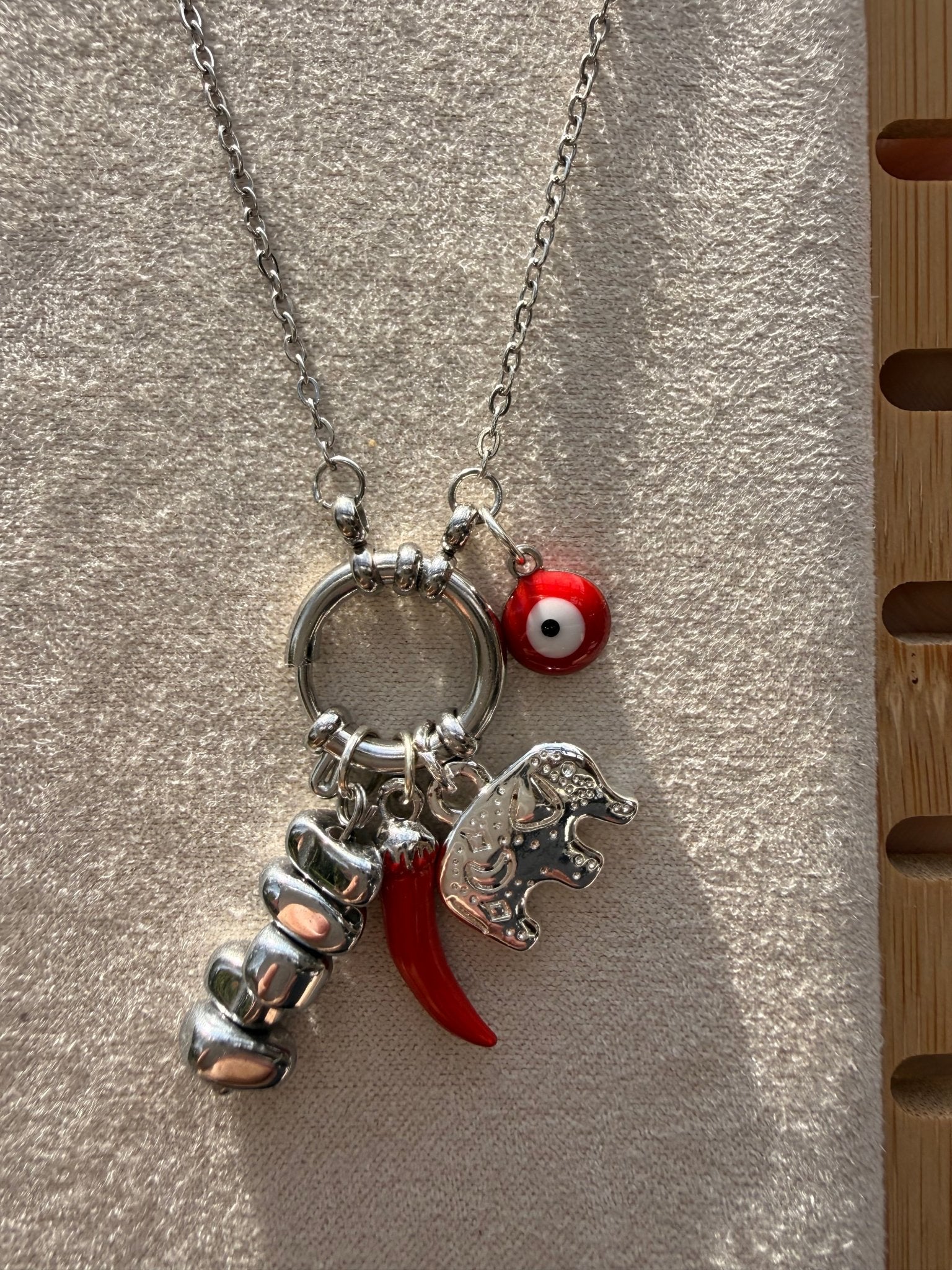 Stainless steel necklace - Pig&Beads