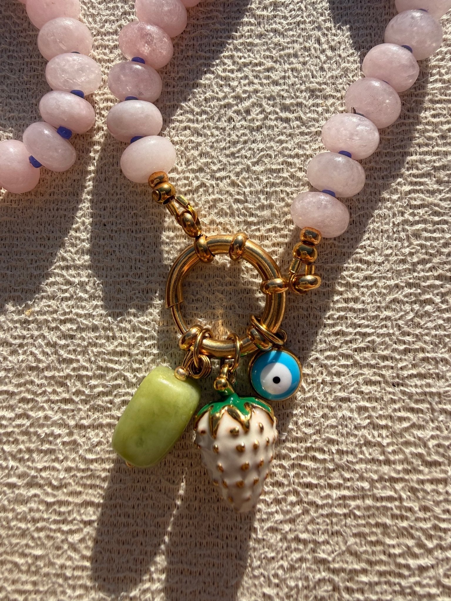 Stone necklace - Pig&Beads