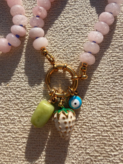 Stone necklace - Pig&Beads