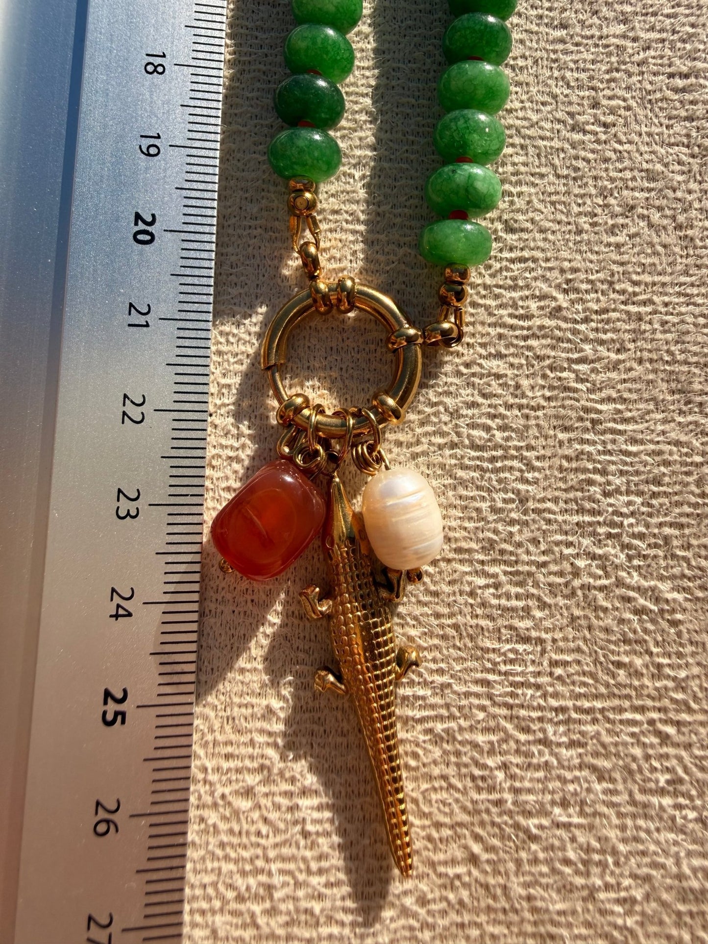 Stone necklace - Pig&Beads