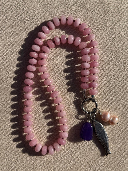 Stone necklace - Pig&Beads