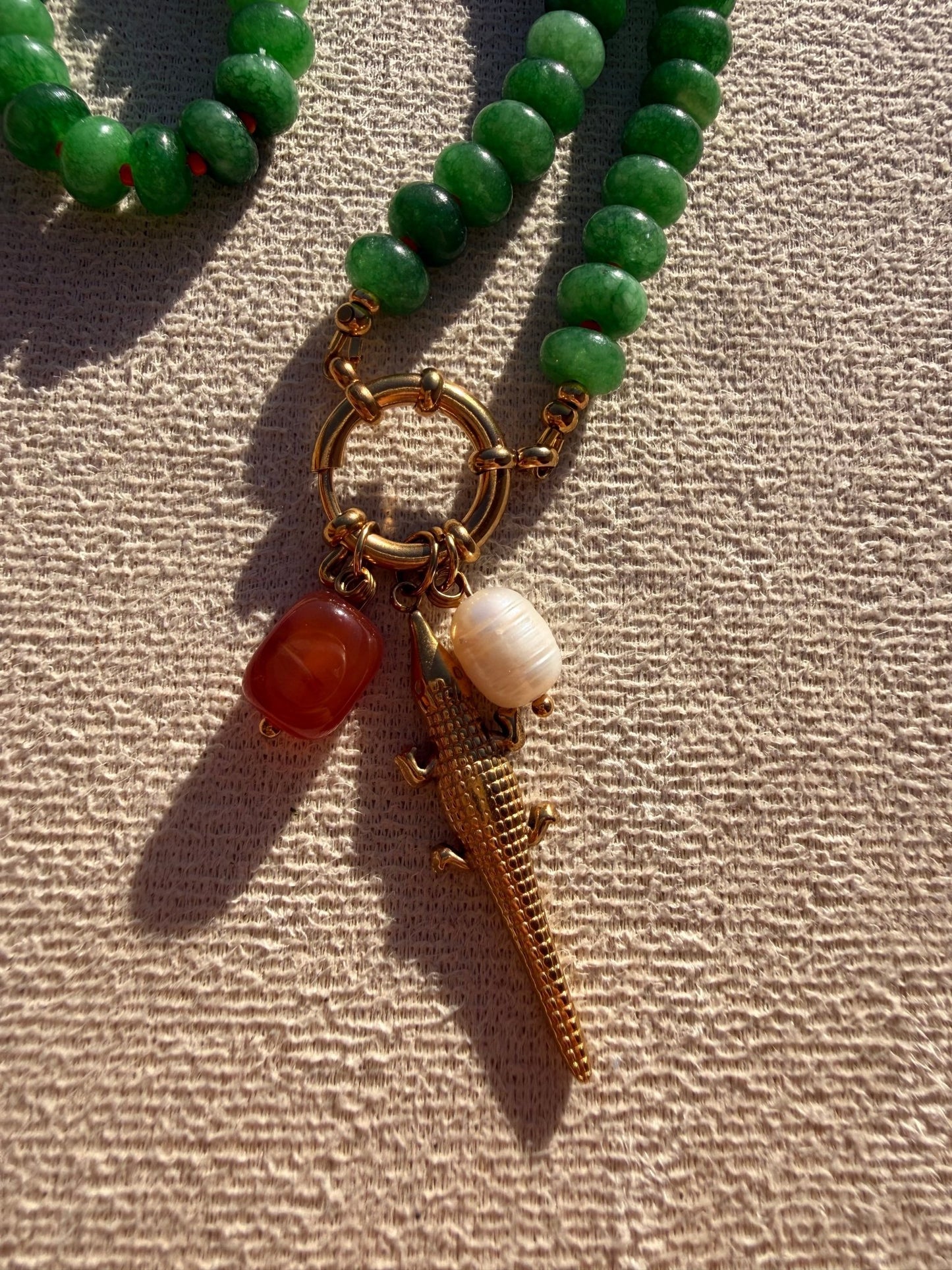 Stone necklace - Pig&Beads