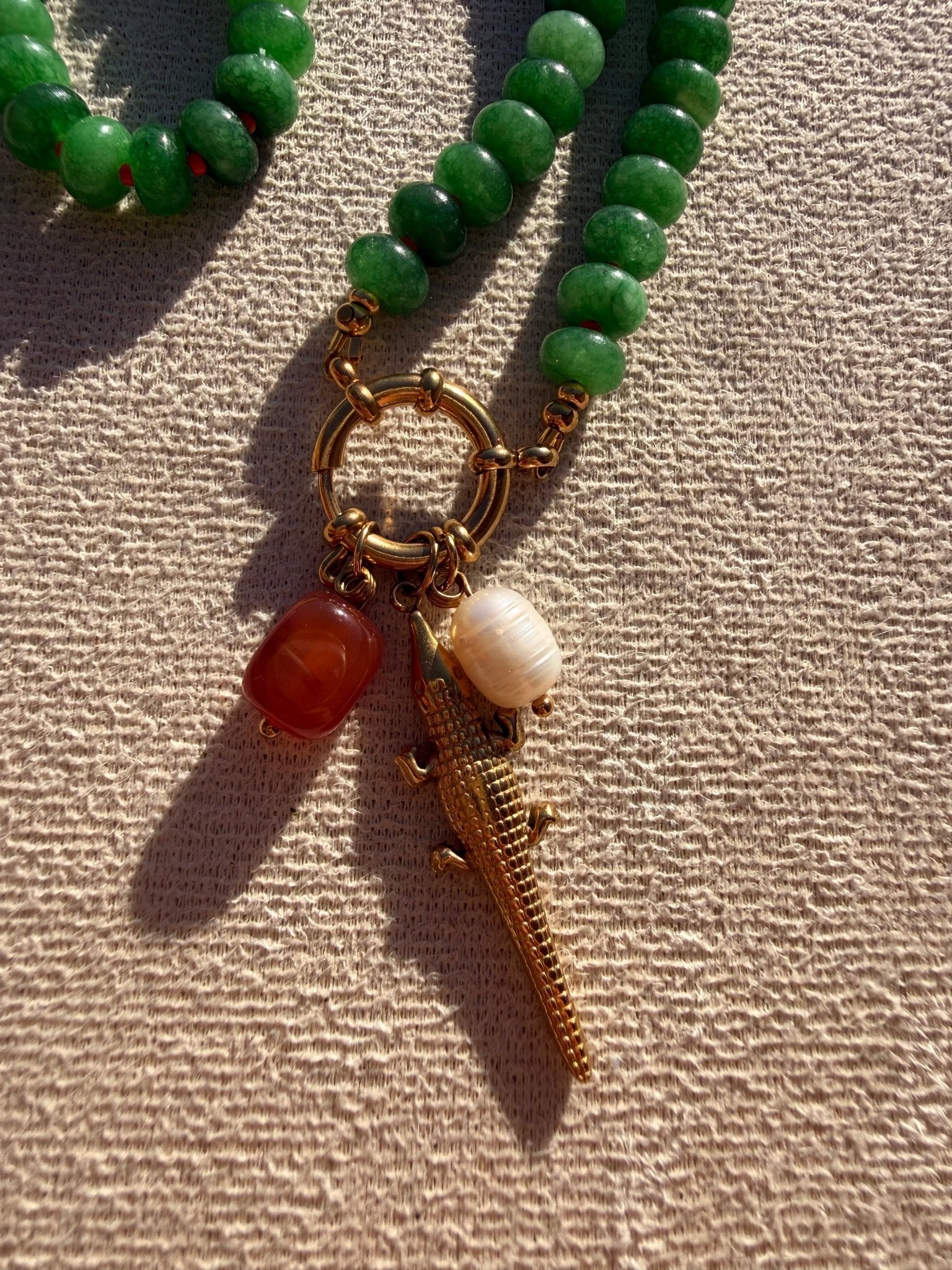 Stone necklace - Pig&Beads