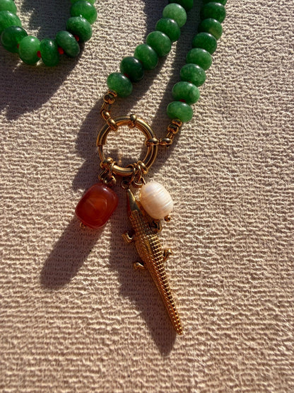 Stone necklace - Pig&Beads