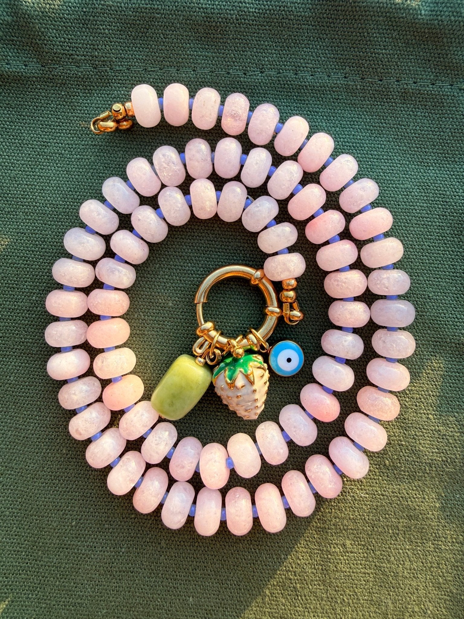 Stone necklace - Pig&Beads