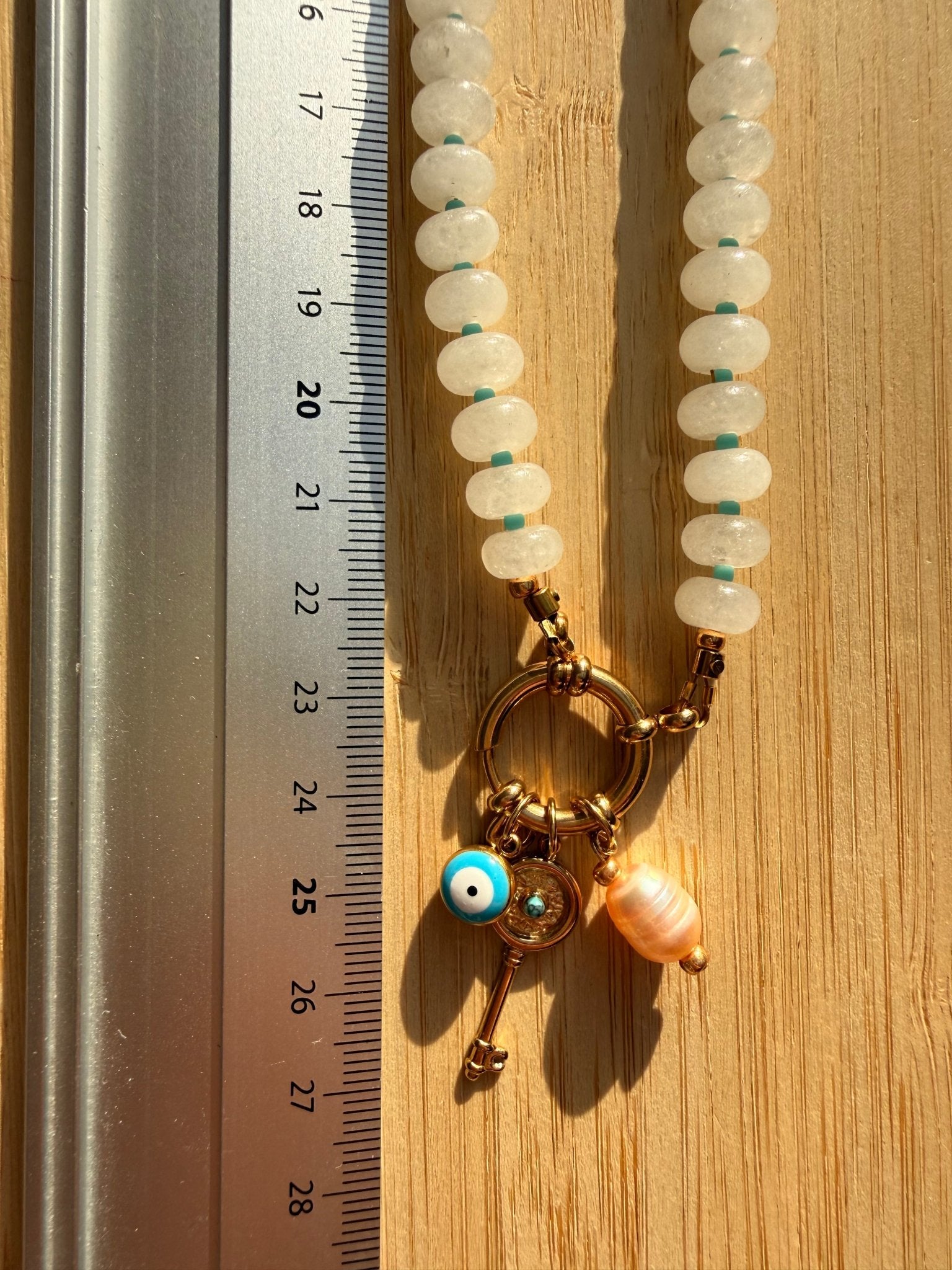 Stone necklace - Pig&Beads