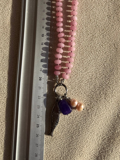 Stone necklace - Pig&Beads