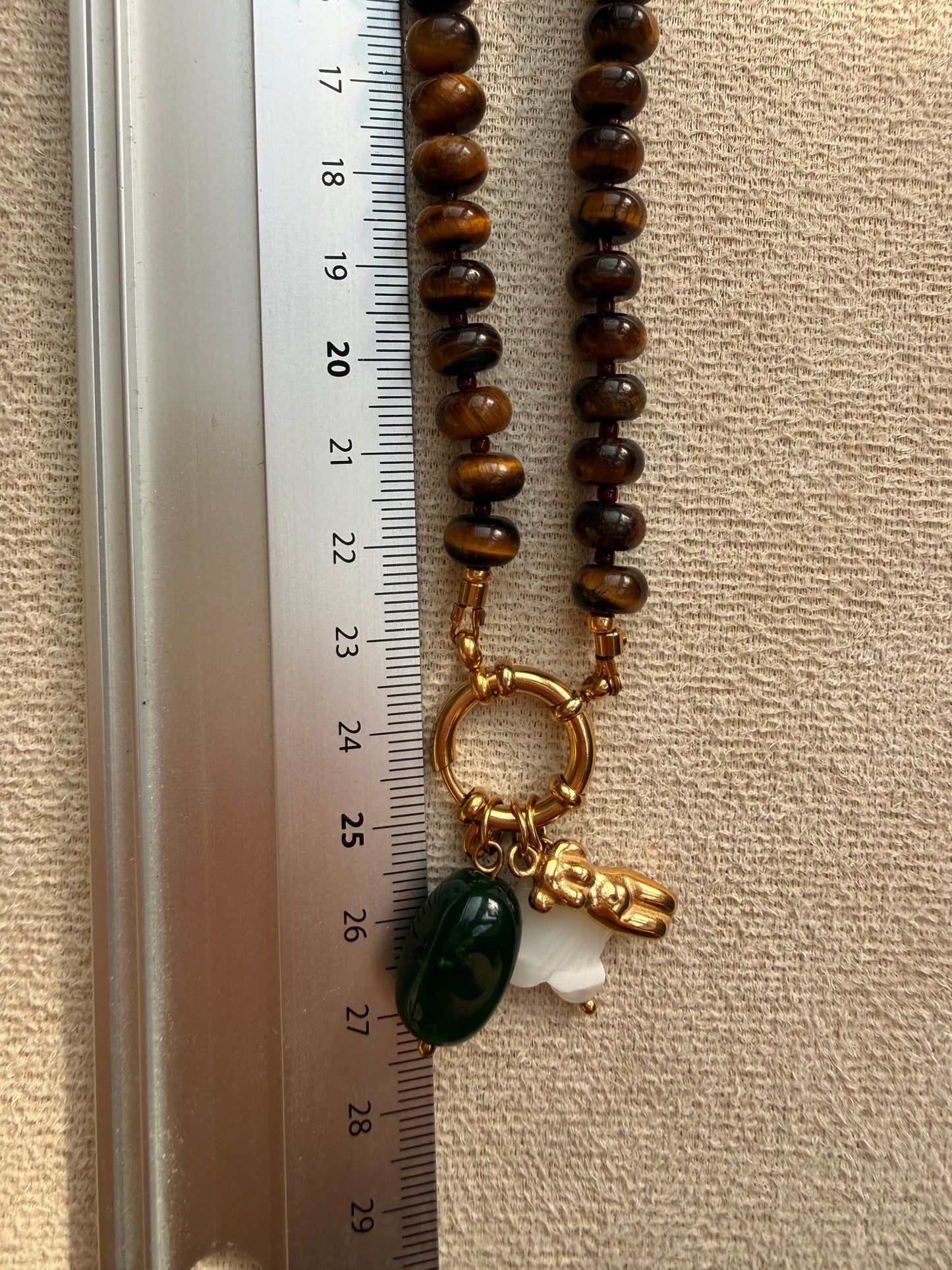 Stone necklace Adele - Pig&Beads