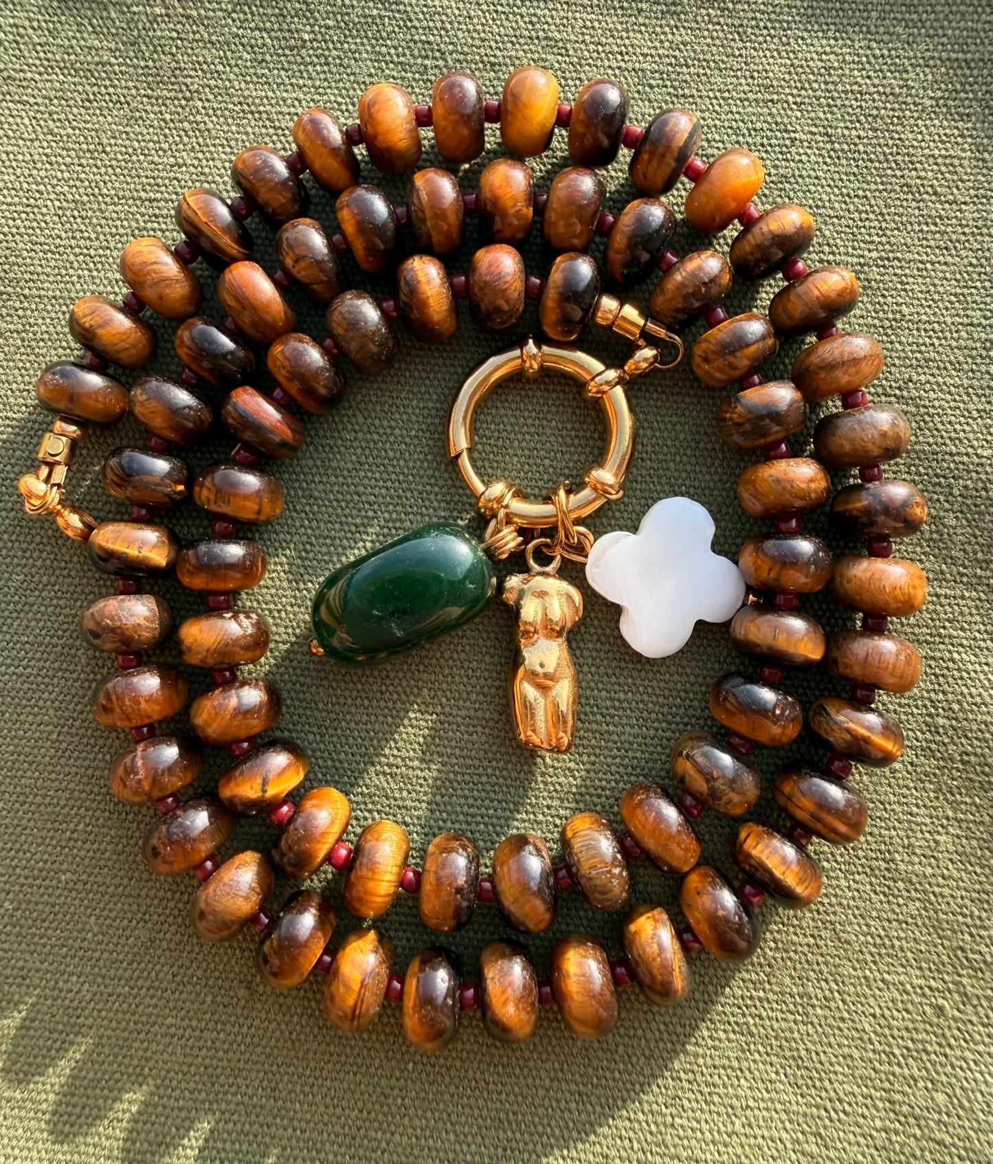 Stone necklace Adele - Pig&Beads
