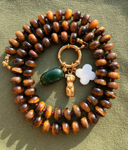 Stone necklace Adele - Pig&Beads
