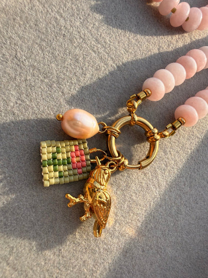 Stone necklace Beatrice - Pig&Beads
