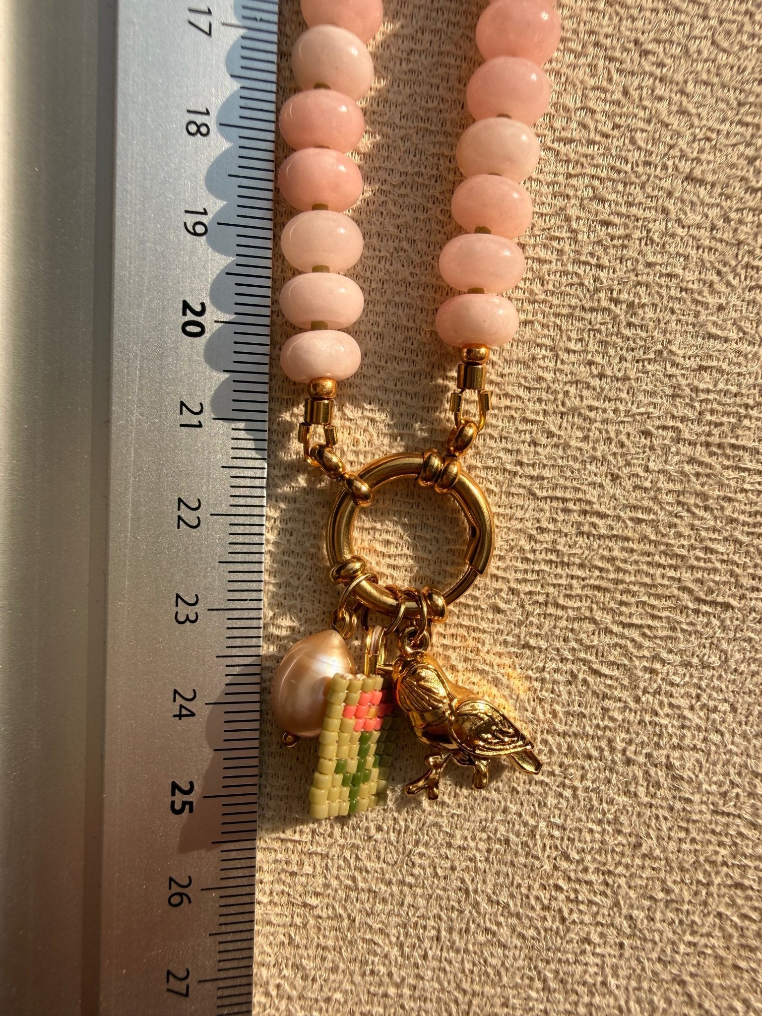 Stone necklace Beatrice - Pig&Beads