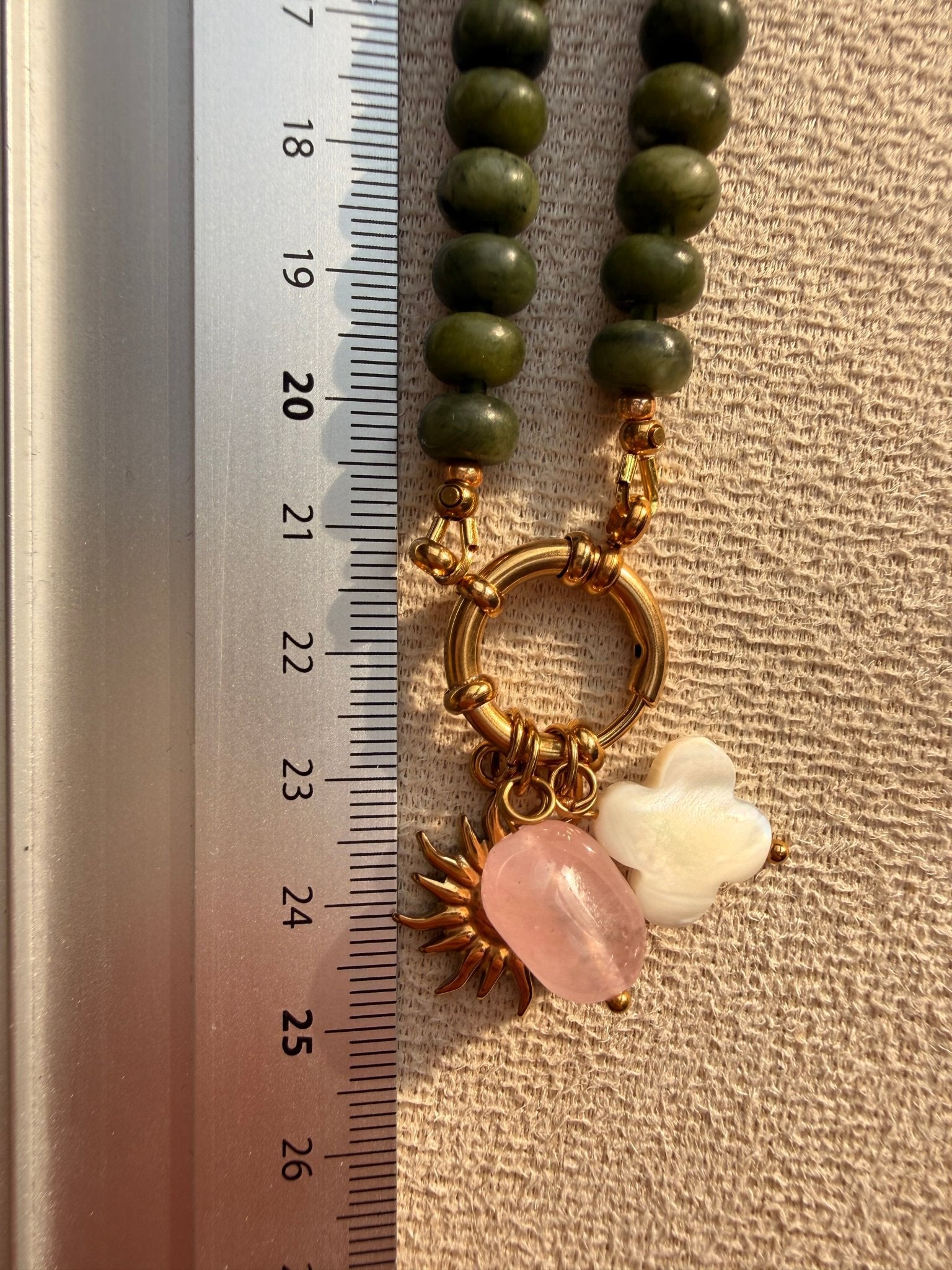 Stone necklace Clara - Pig&Beads