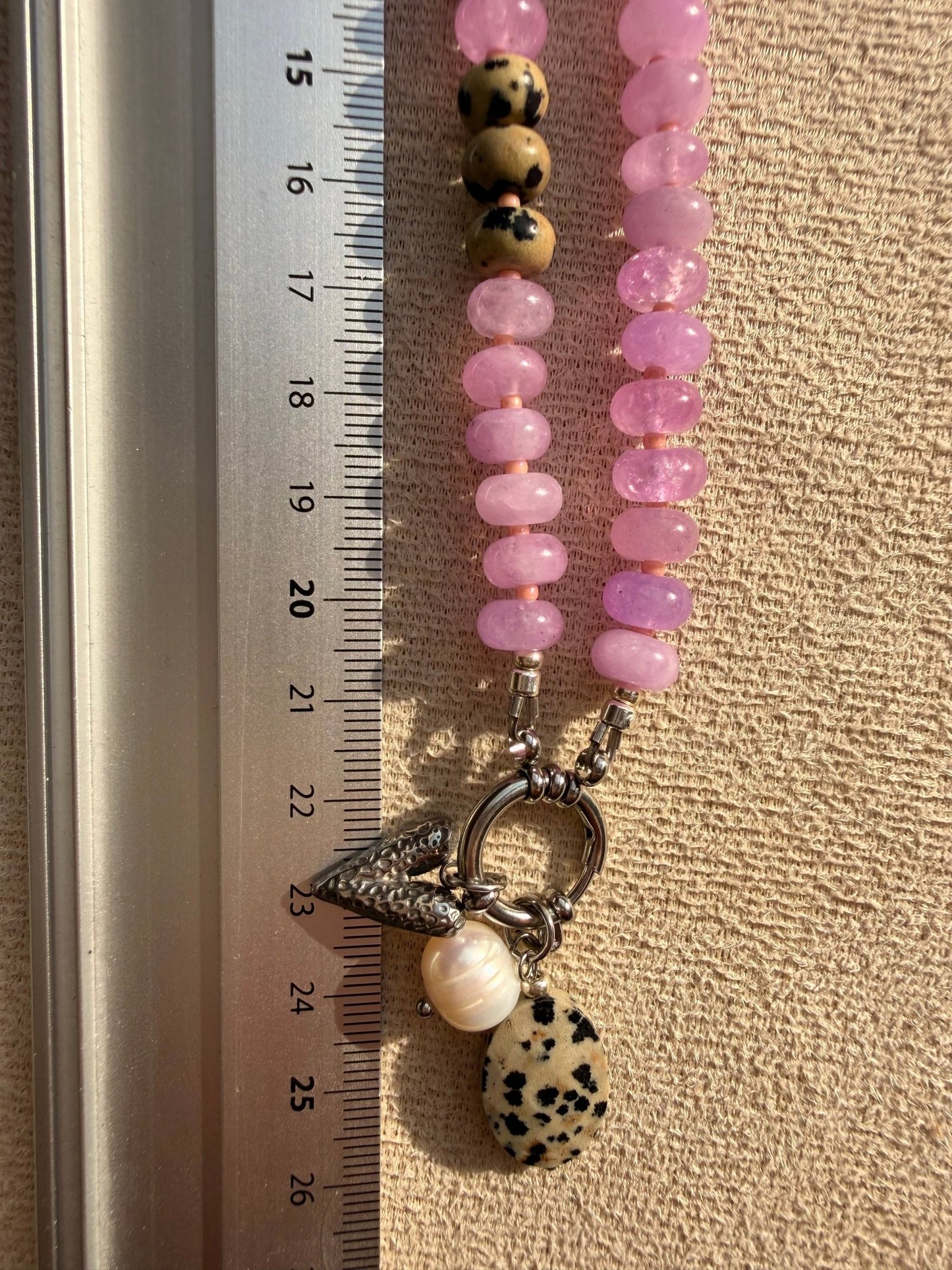 Stone necklace Emma - Pig&Beads