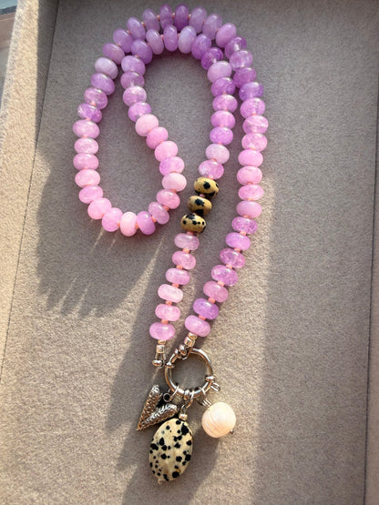 Stone necklace Emma - Pig&Beads