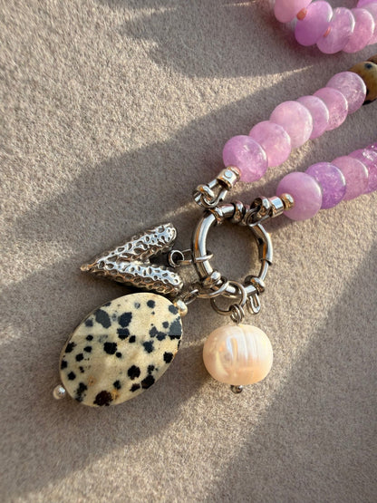 Stone necklace Emma - Pig&Beads