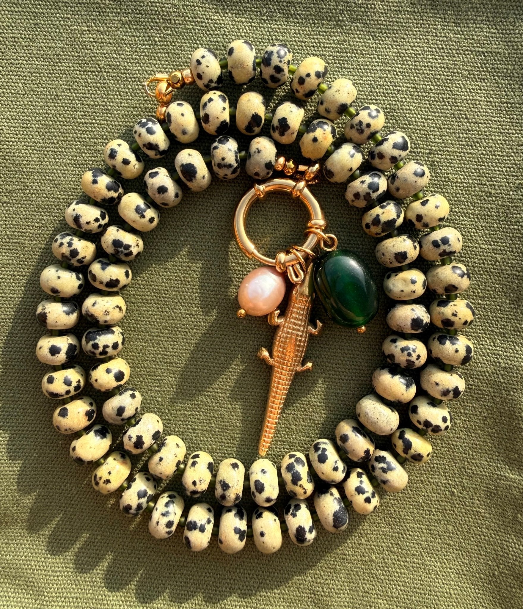 Stone necklace Olivia - Pig&Beads