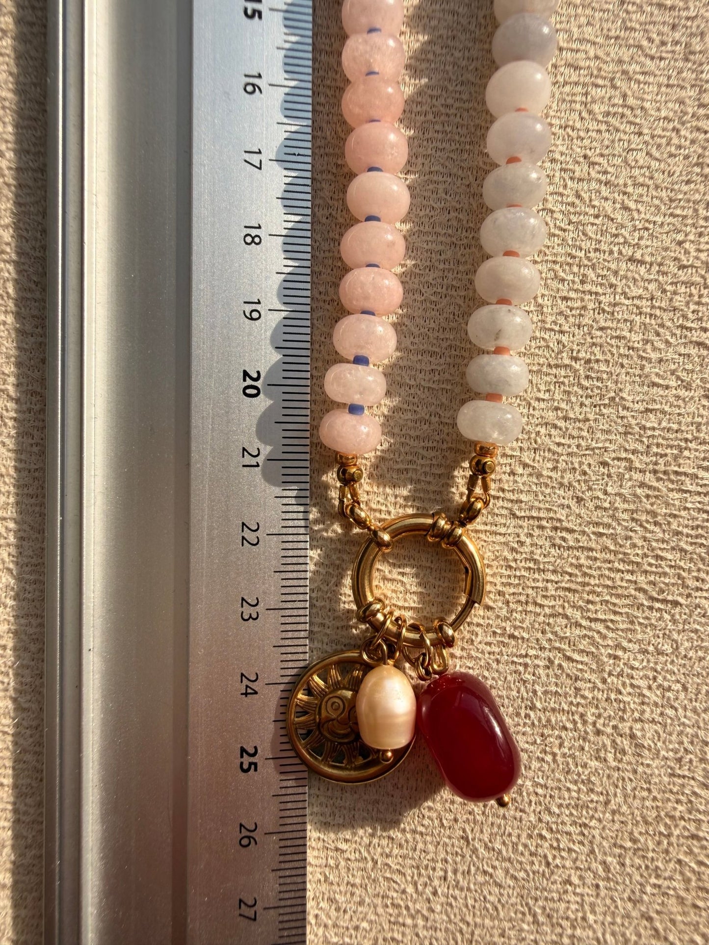 Stone necklace Sophia - Pig&Beads