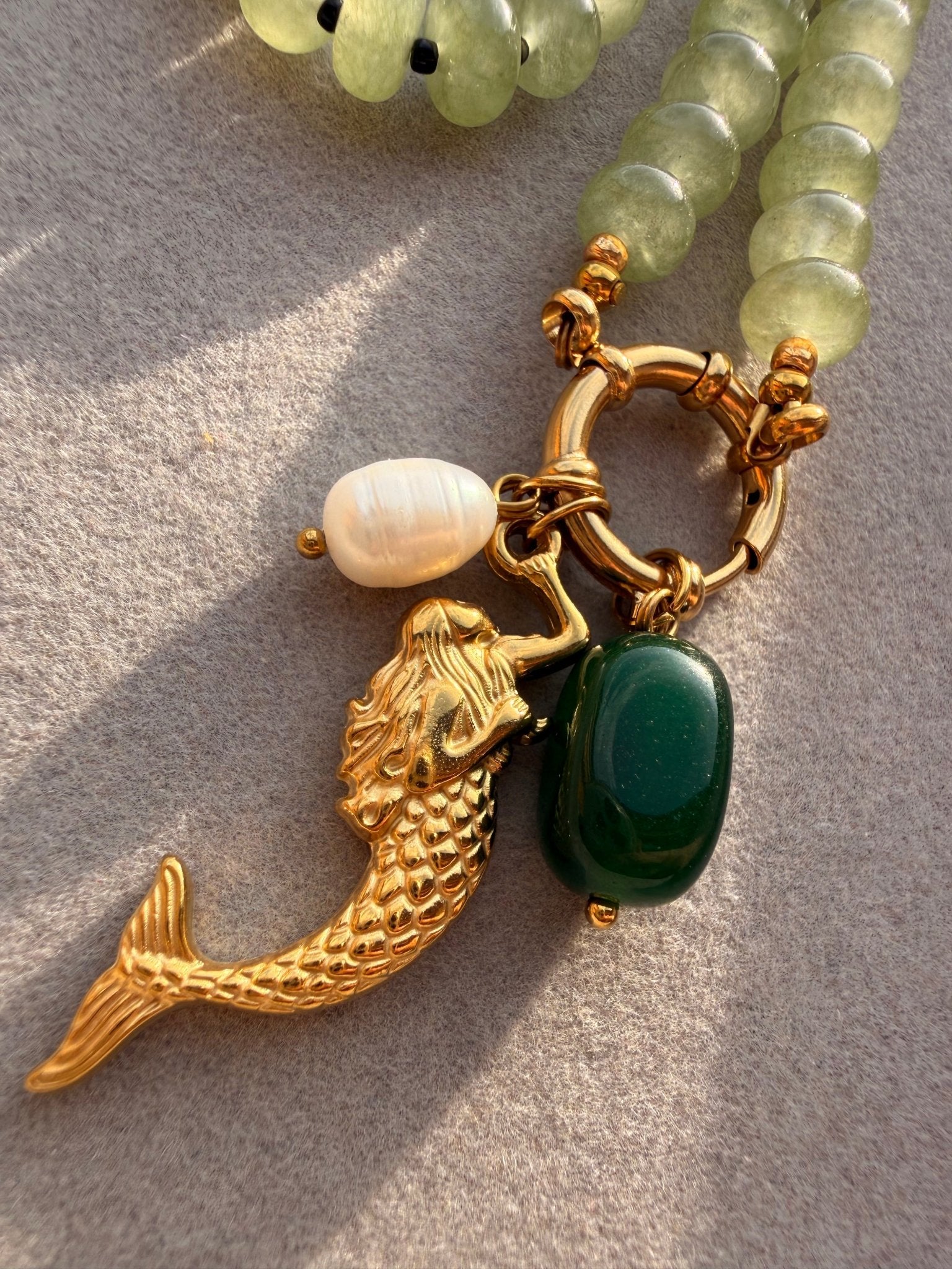 Stone necklace Victoria - Pig&Beads